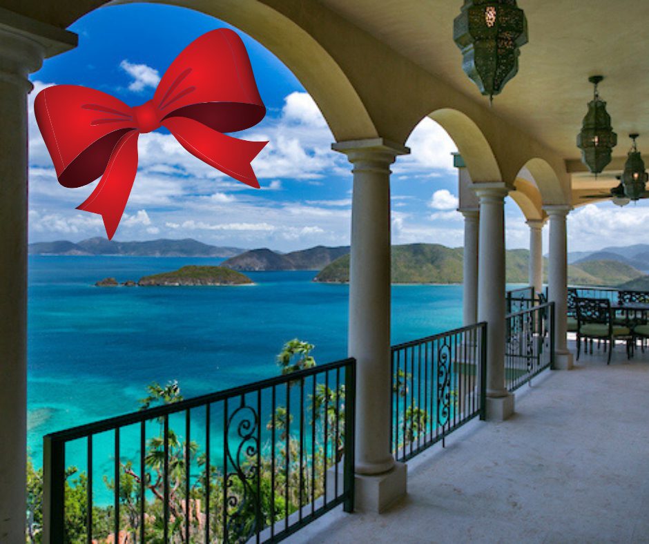 holiday, gift, christmas, vacation, escape, st john