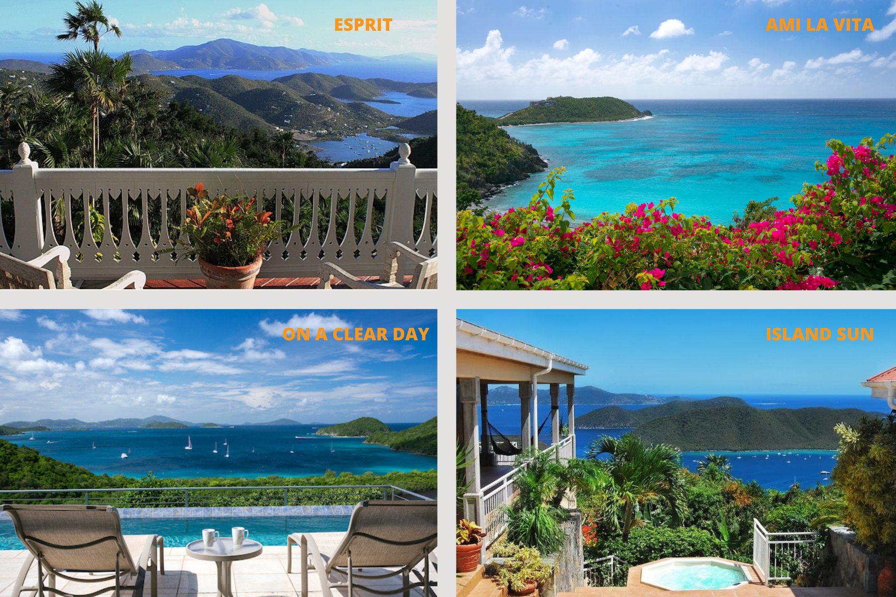 st john villas with staggering views