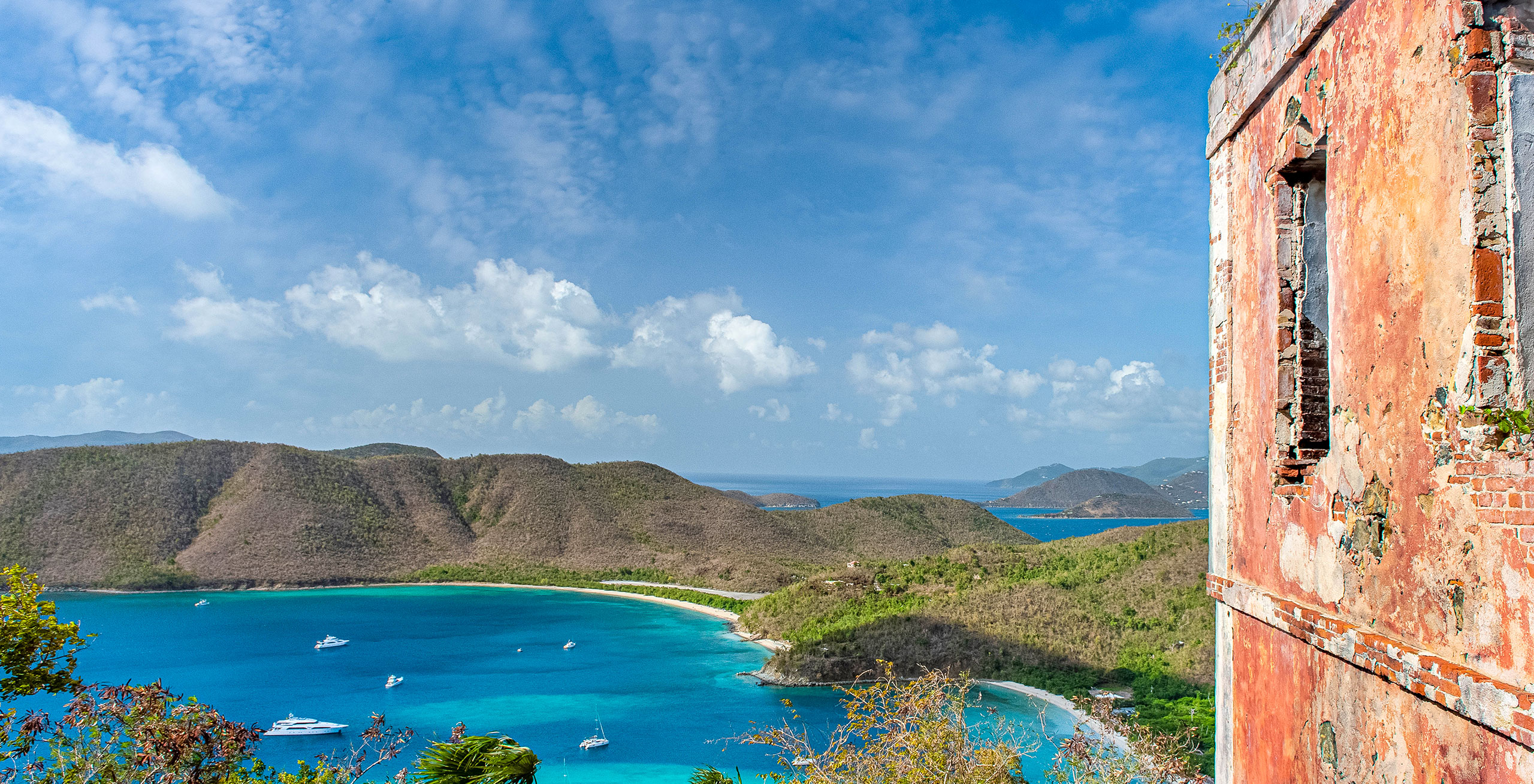 Ruins overlook, St. John, USVI