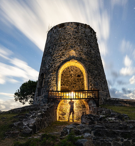 Sugar mill ruin, St. John, USVI